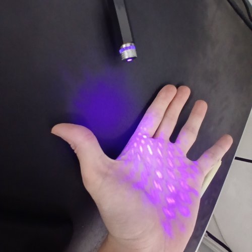 USB PLUG-IN NIGHT LIGHT PROJECTOR, ROOF STAR LIGHT - BLUE image 2