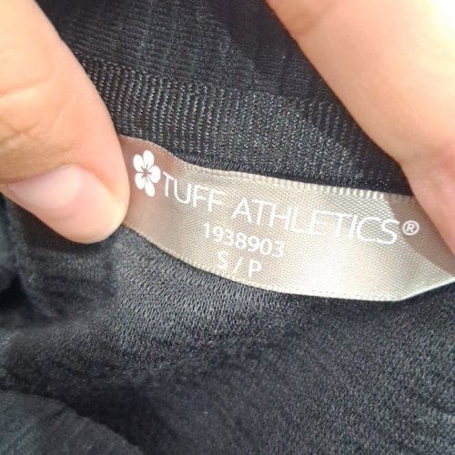 WOMEN'S TUFF ATHLETICS LONG SLEEVE OTTOMAN PULLOVER SWEATER - SMALL - BLACK (STYLE: 1938903) image 2