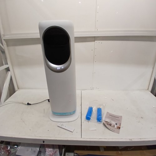 4-IN-1 TOWER COOLING AND HEATING MISTING FAN WITH REMOTE CONTROL - 1800W/60W - 110-120V - WHITE (MODEL:HF-02) image 4