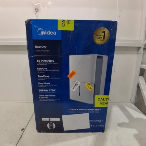 MIDEA DEHUMIDIFIER - 12.5L - WHITE - (MODEL:MAD22C3WMT) image 10