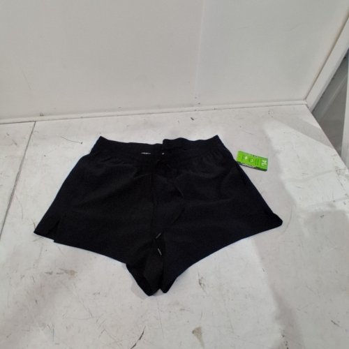 WOMEN'S ATHLETIC WORKS DRI-MORE ATHLETIC SHORTS - MEDIUM - BLACK image 2
