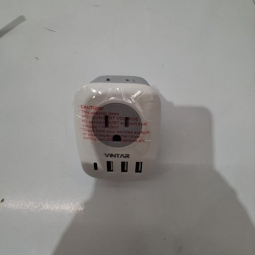 VINTAR SOUTH AFRICA TRAVEL POWER ADAPTER - WHITE image 3