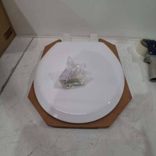 MAYFAIR BEAMIS NEXTSTEP2 TOILET SEAT WITH BUILT-IN POTTY TRAINING SEAT - 16.5" ELONGATED - WHITE (MODEL: 888SLOW 000) image 2