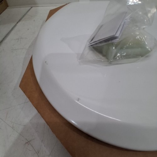 MAYFAIR BEAMIS NEXTSTEP2 TOILET SEAT WITH BUILT-IN POTTY TRAINING SEAT - 16.5" ELONGATED - WHITE (MODEL: 888SLOW 000) image 3