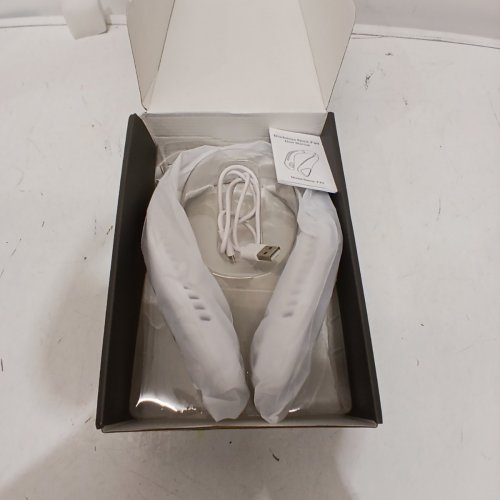 KTERNAY PERSONAL BLADELESS PORTABLE HANDS-FREE NECK FAN WITH TYPE C CHARGER - 5W - WHITE (MODEL: F70) image 3