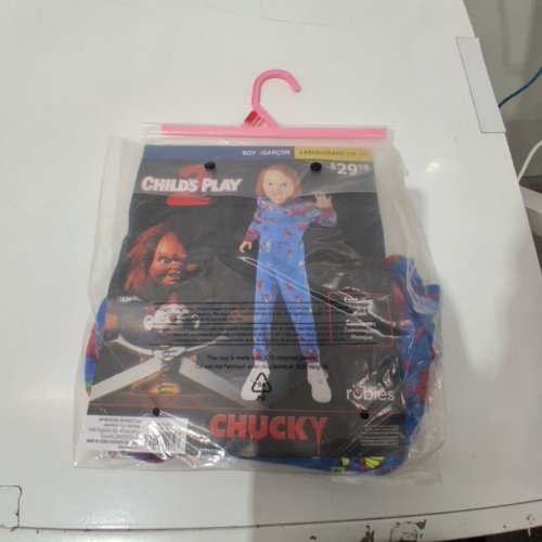 2PC BOYS RUBIES CHILD'S PLAY CHUCKY COSTUME - LARGE - ASSORTED COLOURS (STYLE: 1001032) image 2