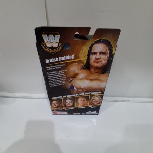 WWE ELITE COLLECTION SERIES GREATEST HITS BRITISH BULLDOG ACTION FIGURE - 6" image 3