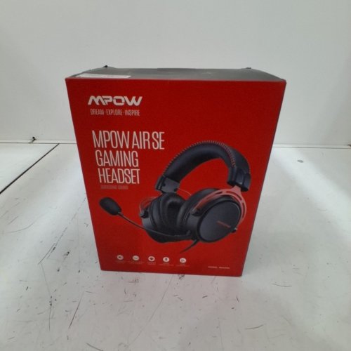 MPOW AIR SE GAMING HEADSET WIRED - RED & BLACK (BH439A) image 4