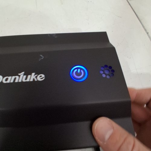 DANLUKE WALL MOUNTED OUTDOOR HEATER - 120V - 1500W - 26.4" X 2.4" X 5.1" - BLACK (MODEL: T10-GR15B) image 2