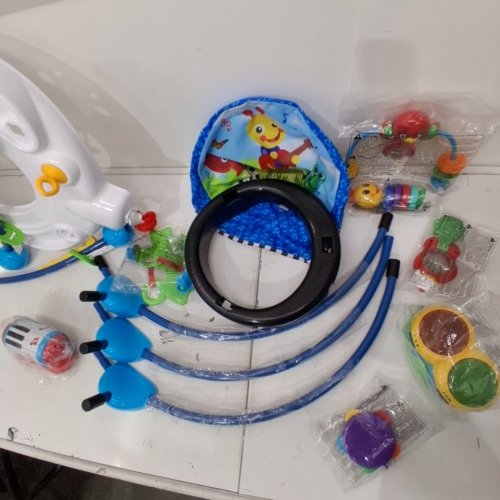 BABY EINSTEIN NEIGHBORHOOD SYMPHONY ACTIVITY JUMPER INFANT ENTERTAINER WITH LIGHTS/MELODIES - AGE 6MO+ - 25LBS CAP - MULTICOLOUR (MODEL: 10504 / 0363) image 4