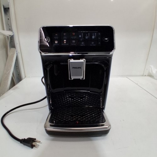 PHILIPS 3300 SERIES FULLY AUTOMATIC ESPRESSO MACHINE WITH LATTEGO MILK SYSTEM AND INTEGRATED GRINDER - GLOSSY BLACK (MODEL:EP3341/50) image 3