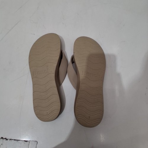 WOMEN'S BENCH COMFORT FLIP FLOPS - 9 - HAVANA/BEIGE (STYLE:5220008) image 3