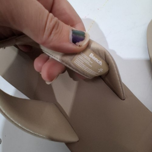 WOMEN'S BENCH COMFORT FLIP FLOPS - 9 - HAVANA/BEIGE (STYLE:5220008) image 4