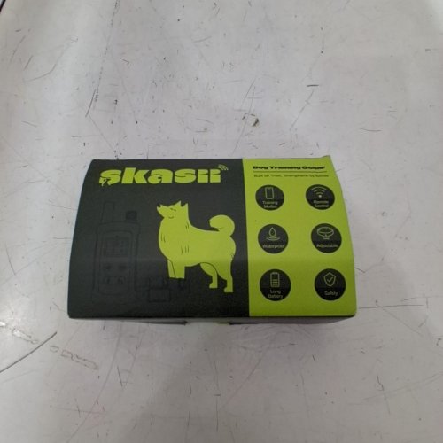 SKASII DOG TRAINING COLLAR FOR ALL DOGS - GREEN AND BLACK (MODEL: AD-D02) image 5