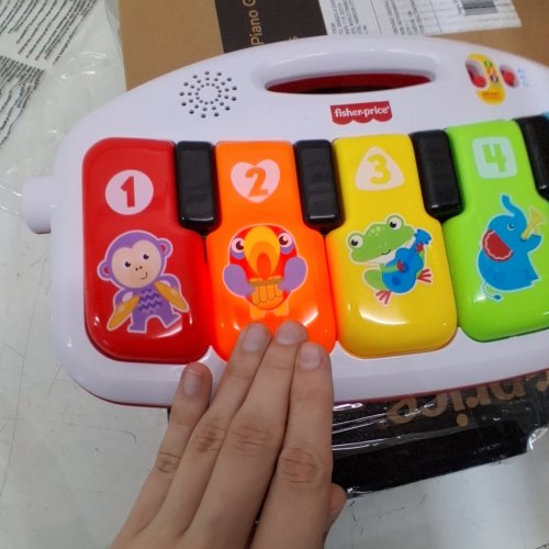 FISHER-PRICE DELUXE KICK & PLAY PIANO GYM image 2