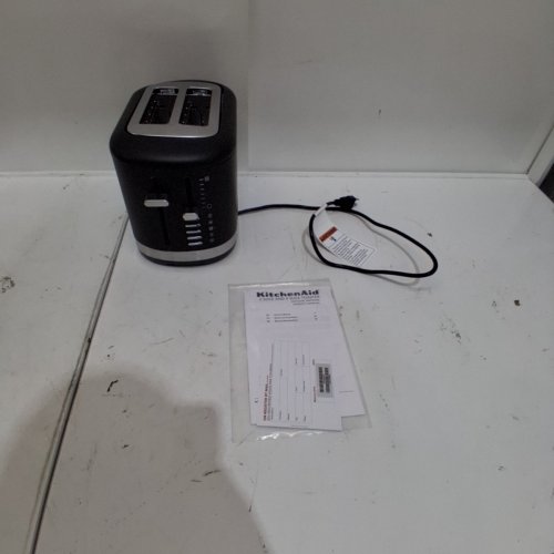 KITCHENAID 2 SLICE TOASTER - 4 FUNCTIONS - 120 V - 900W - BLACK (MODEL: KMT2109PL) image 3