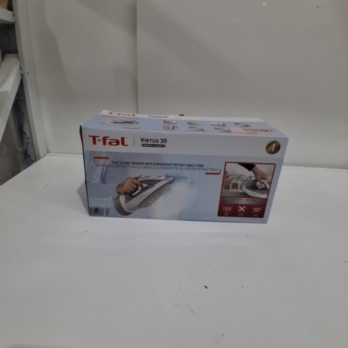 T-FAL VIRTUO 30 STEAM IRON WITH RETRACTABLE CORD - 1500W - VIOLET/WHITE (MODEL: FV2C80U0) image 6