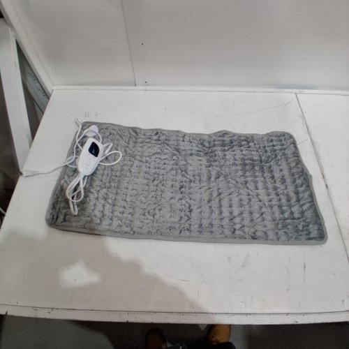 VANKADA ELECTRIC MOIST & DRY EXTRA LARGE HEATING PAD WITH AUTO SHUT OFF - 30" X 16" - GREY (MODEL: TK-HP3016) image 3