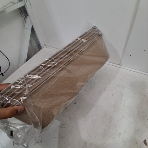 6PK AMAZON BASICS DISPOSABLE CAT LITTER BOX - 17.9"X14.2"X4" - NATURAL image 3