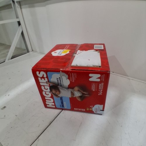 144PK HUGGIES LITTLE SNUGGLERS DIAPERS - SIZE NEWBORN image 2
