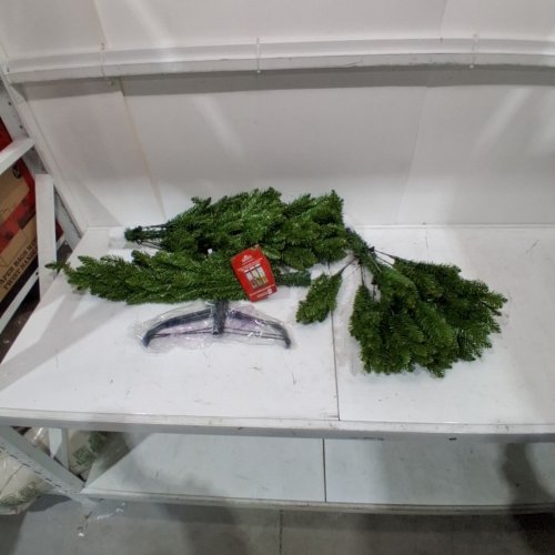 NATIONAL TREE COMPANY UNLIT NORTH VALLEY SPRUCE SLIM ARTIFICIAL CHRISTMAS TREE - 6FT - GREEN (MODEL: 4Q7VZM6Z) image 2