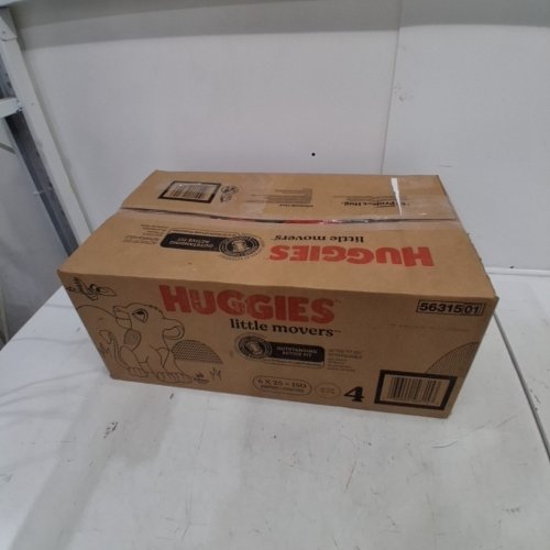 150PK HUGGIES LITTLE MOVERS DIAPERS - SIZE 4 - DISNEY BABY LION KING image 2