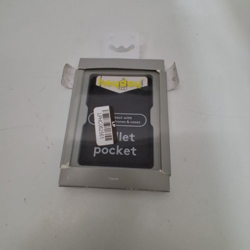 HEYDAY SILLICONE MAGSAFE WALLET POCKET - BLACK image 2