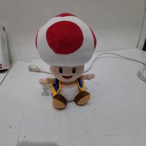 NINTENDO SUPERMARIO 10" TOAD PLUSH STUFFIE image 2