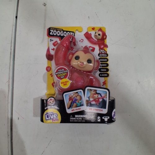 LITTLE LIVE PETS HUG N' HANG ZOOGOOZ - MOOKI MONKEY - 5+ image 3