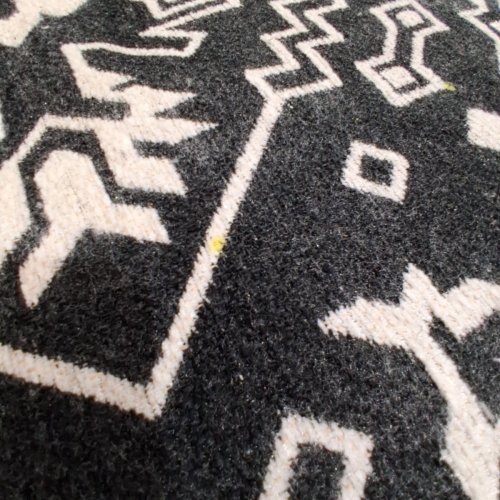 SADIE ACCENT NON-SLIP MAT -45" X 30" - BLACK/CREAM (MODEL:1992776) image 3