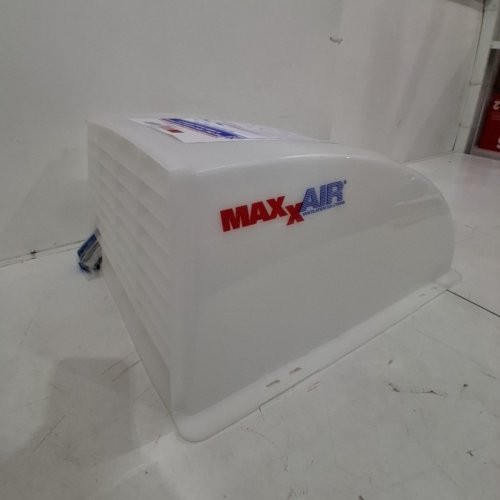 MAXXAIR RV VENT COVER COMPATIABLE WITH RV ROOF VENTS - 14" X 14" - WHITE image 2