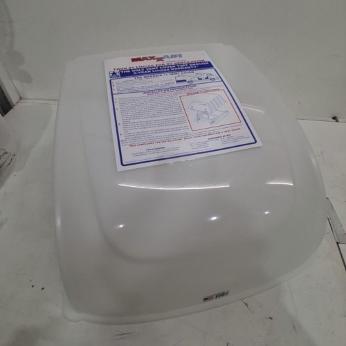 MAXXAIR RV VENT COVER COMPATIABLE WITH RV ROOF VENTS - 14" X 14" - WHITE image 3