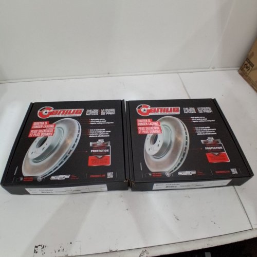 2PK GENIUS REAR DISC BRAKE ROTORS FOR VARIOUS MERCEDES-BENZ MODELS (MODEL: GCR-G8455) image 3