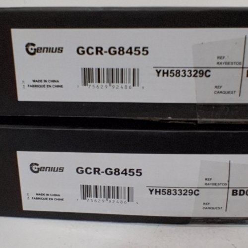2PK GENIUS REAR DISC BRAKE ROTORS FOR VARIOUS MERCEDES-BENZ MODELS (MODEL: GCR-G8455) image 4