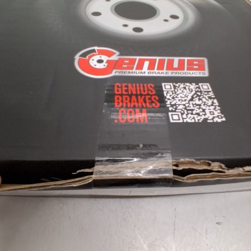 2PK GENIUS REAR DISC BRAKE ROTORS FOR VARIOUS MERCEDES-BENZ MODELS (MODEL: GCR-G8455) image 6