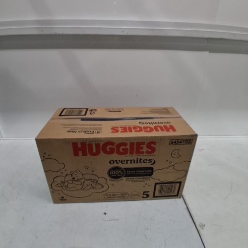 100PK HUGGIES OVERNIGHTS DIAPERS - SIZE 5 image 2