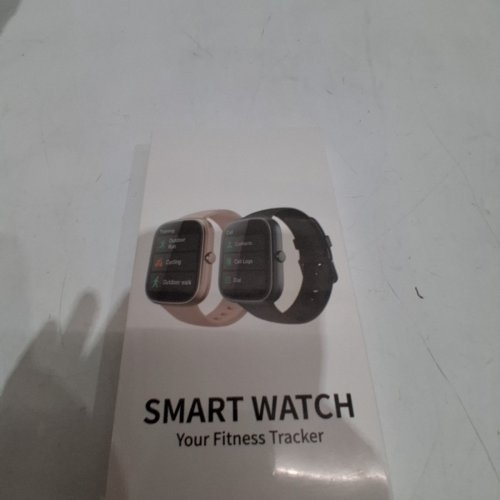 SMART WATCH FITNESS TRACKER - 1.91" HD SCREEN, HEART RATE/SLEEP MONITOR, SPO2, IP68 WATERPROOF, STEP COUNTER, FOR ANDROID/IOS - PINK (MODEL: T60) image 2