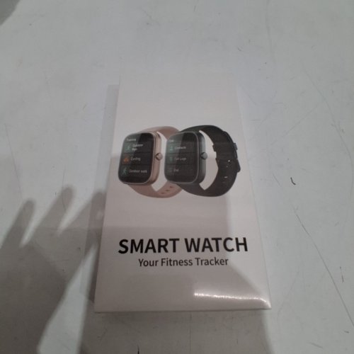 SMART WATCH FITNESS TRACKER - 1.91" HD SCREEN, HEART RATE/SLEEP MONITOR, SPO2, IP68 WATERPROOF, STEP COUNTER, FOR ANDROID/IOS - PINK (MODEL: T60) image 3