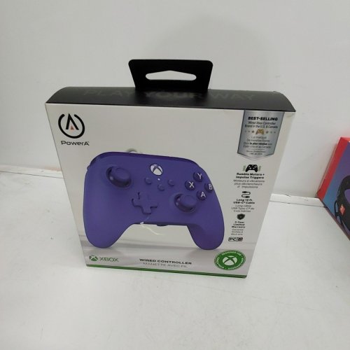 POWERA WIRED CONTROLLER FOR XBOX SERIES X|S - BLUE, GAMEPAD, WIRED VIDEO GAME CONTROLLER, GAMING CONTROLLER, WORKS WITH XBOX ONE AND WINDOWS - PURPLE (MODEL: XBGPOPWI) image 4