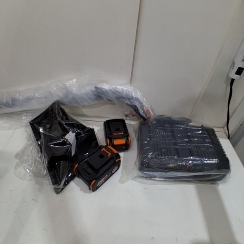 WORX 40V (2X20V) 17" 2-IN-1 CORDLESS LAWN MOWER - BLACK/ORANGE - (MODEL: WG743) image 5