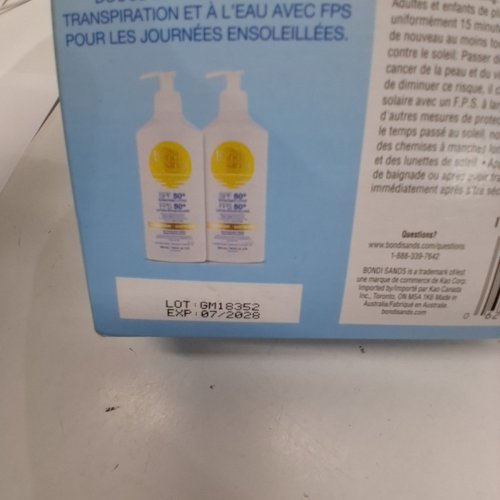 2PK BONDI SANDS THE AUSTRALIAN TAN SUNSCREEN LOTION - SPF50+ - FRAGRANCE FREE image 3