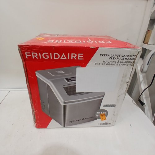 FRIGIDAIRE XL DIGITAL ICE MAKER - MAKES 40LBS/DAY - STAINLESS STEEL (MODEL: EFIC452-SS-CU) image 5