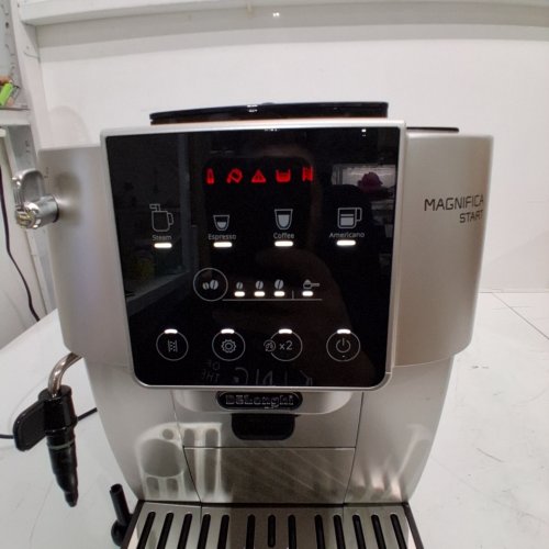 DELONGHI MAGNIFICA START AUTOMATIC ESPRESSO AND COFFEE MACHINE WITH MILK FROTHER FOR LATTE, CAPPUCCINO - BUILT IN GRINDER - SILVER (MODEL: ECAM22022SB) image 2