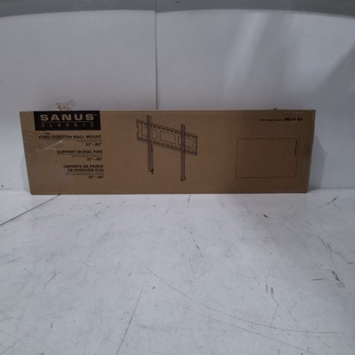 SANUS SUPER LOW PROFILE TV WALL MOUNT - FITS 37" - 80" TVS - BLACK (MODEL: MLL11-B1) image 3