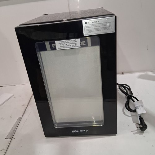 EUHOMY BEVERAGE REFRIGERATOR - 115 V - 0.9 AMP - BLACK (MODEL: FWC008-11) image 3