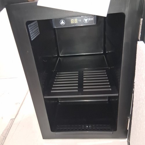 EUHOMY BEVERAGE REFRIGERATOR - 115 V - 0.9 AMP - BLACK (MODEL: FWC008-11) image 5