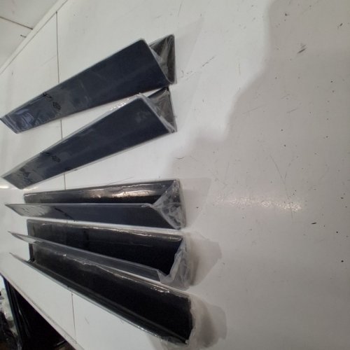 5PK MULTIPURPOSE STAIN LESS STEEL V SHAPED STOCK - 23" - BLACK image 4