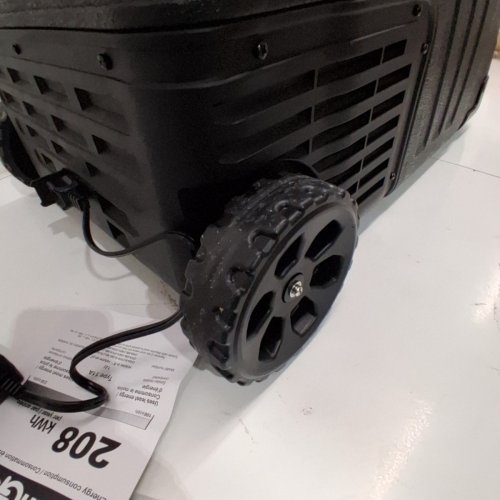 EUHOMY DUAL ZONE ELECTRIC PORTABLE COOLER - 12V/24V - 45L - BLACK/GREY (MODEL: ZBD-50D/CF024-50BL-CAEH) image 5