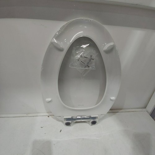 CACHET NIGHTLIGHT READY LATCH QUIET CLOSE ELONGATED TOILET SEAT - FITS BOWLS 18 5/8" - WHITE (MODEL:75796-RL-0) image 3