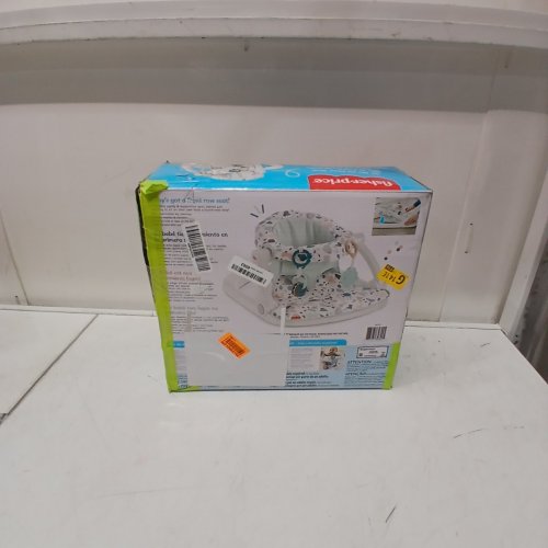 FISHERPRICE SIT ME UP FLOOR SEAT / PORTABLE BABY CHAIR - 44LBS MAX - PECIFIC PEBBLE (MODEL : GKJ14) image 3